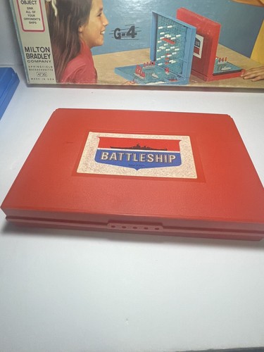 Vintage 1971 Battleship Board Game #4730 Milton Bradley with all original pieces - Picture 9 of 14