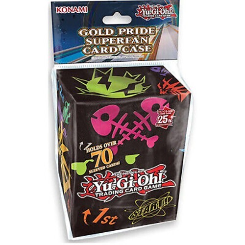 yugioh gold pride superfan card case Konami - Yu-Gi-Oh! - - Carries Crew %20Make%20sure%20to%20keep%20an%20eye%20out%20for%20more%20%26ldquo%3BGold%20Pride%26rdquo%3B%20cards%20in%20Cyberstorm%20Access%20releasing%20this%20May Yugioh Box YU-GI-OH! Gold Pride