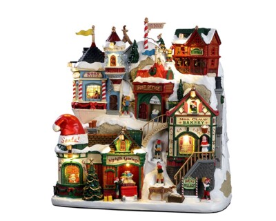 NEW 2023 LEMAX SANTA'S VILLAGE, B/O (4.5V) #25925
