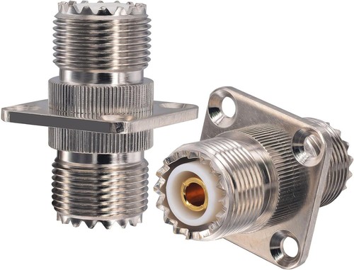 onelinkmore SO239 Coax Connector UHF Female to Coaxial Adapter... - Picture 5 of 6