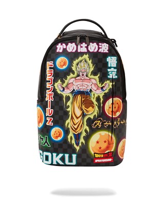 Limited Edition Dragon Ball Z Neon Trip Backpack | eBay