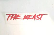 The Beast Car Decal Stickers Car Body Window Bumper Waterproof 22 Variations
