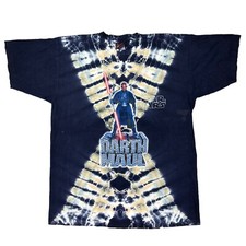 Vintage 90s Star Wars Official Darth Maul Tie Dye Puff Print Shirt Men's Size XL