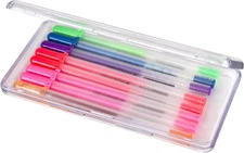 Artbin 6902AG Slim Line Pen & Pencil Box, Small Art & Craft Organizer, [1] Plast