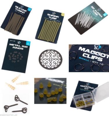 Nash Tackle Tubing / Rig Rings / Beads / Clips / Screws / Carp Fishing