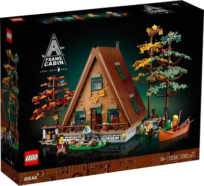 LEGO Ideas A-Frame Cabin 21338 In the Box | eBay