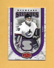 06-07 Flair Showcase STITCHES JERSEY Card # SS-DC DAN CLOUTIER EXCEPTIONAL!