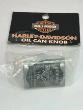 Harley-Davidson Genuine Oil Can Knob HDL-10112 Antique Pewter