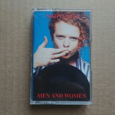 SIMPLY RED Men And Women SYNTH POP ROCK Elektra Records CASSETTE TAPE