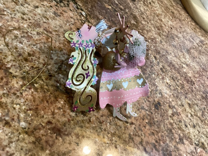 Karen Rossi "BRIDES MAID" Flights Au Naturel Ornament
