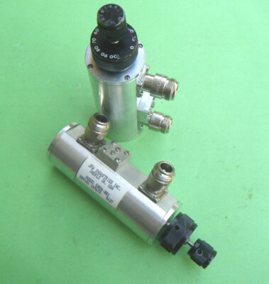 1pc Used JFW 50DR-001 0-110dB/1.0GHz N Handle step attenuator #E7