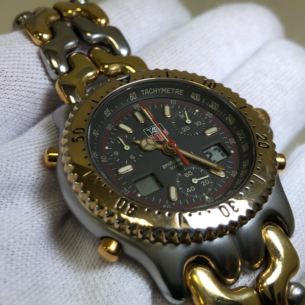 TAG HEUER タグホイヤー CG1121-0 楽天市場】【TAG HEUER】タグホイヤー セル クロノグラフ CG1121