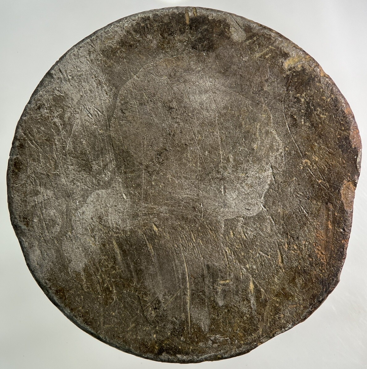 William III British Silver Half-Crown Coin Fair Condition