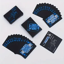 Premium Plastic Waterproof Playing Cards, PVC, Luxury Deck Standard Size Sealed
