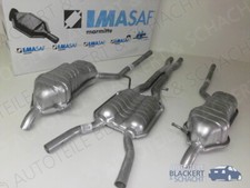 IMASAF Auspuff ab Kat für Audi A6 + Avant quattro C5 2.5 TDI V6 132KW 2000-2001