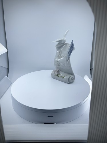 Arte de porcelana de la Sociedad de Coleccionistas Lladro trae placa con paloma - 7677 1998 #205 - Imagen 5 de 5