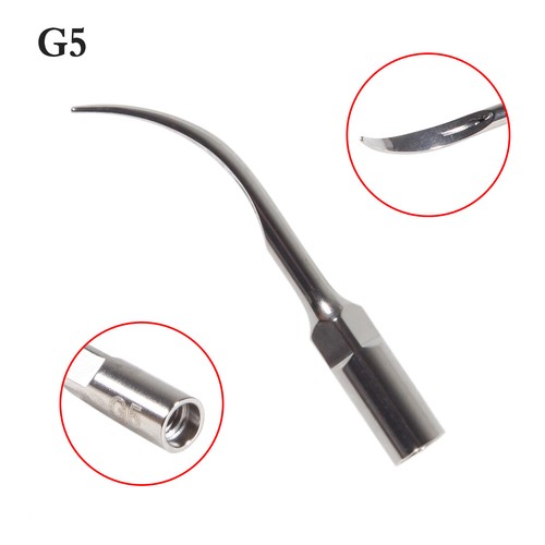 5x Dental Ultrasonic Piezo Scaler Tips Fit Woodpecker EMS Cavitron Handpiece G5 - Picture 4 of 8