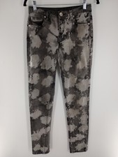Justice Premium Jeans 14r Girls Black, Gray 007