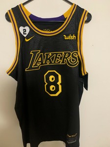 Kobe Bryant 8 Black Mamba Edition Los Angeles Lakers Jersey Size Xl Patch Ebay