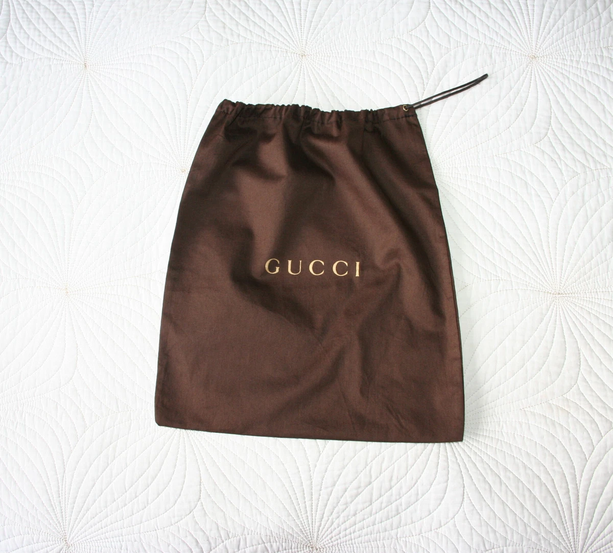 Real gucci dust bag hotsell