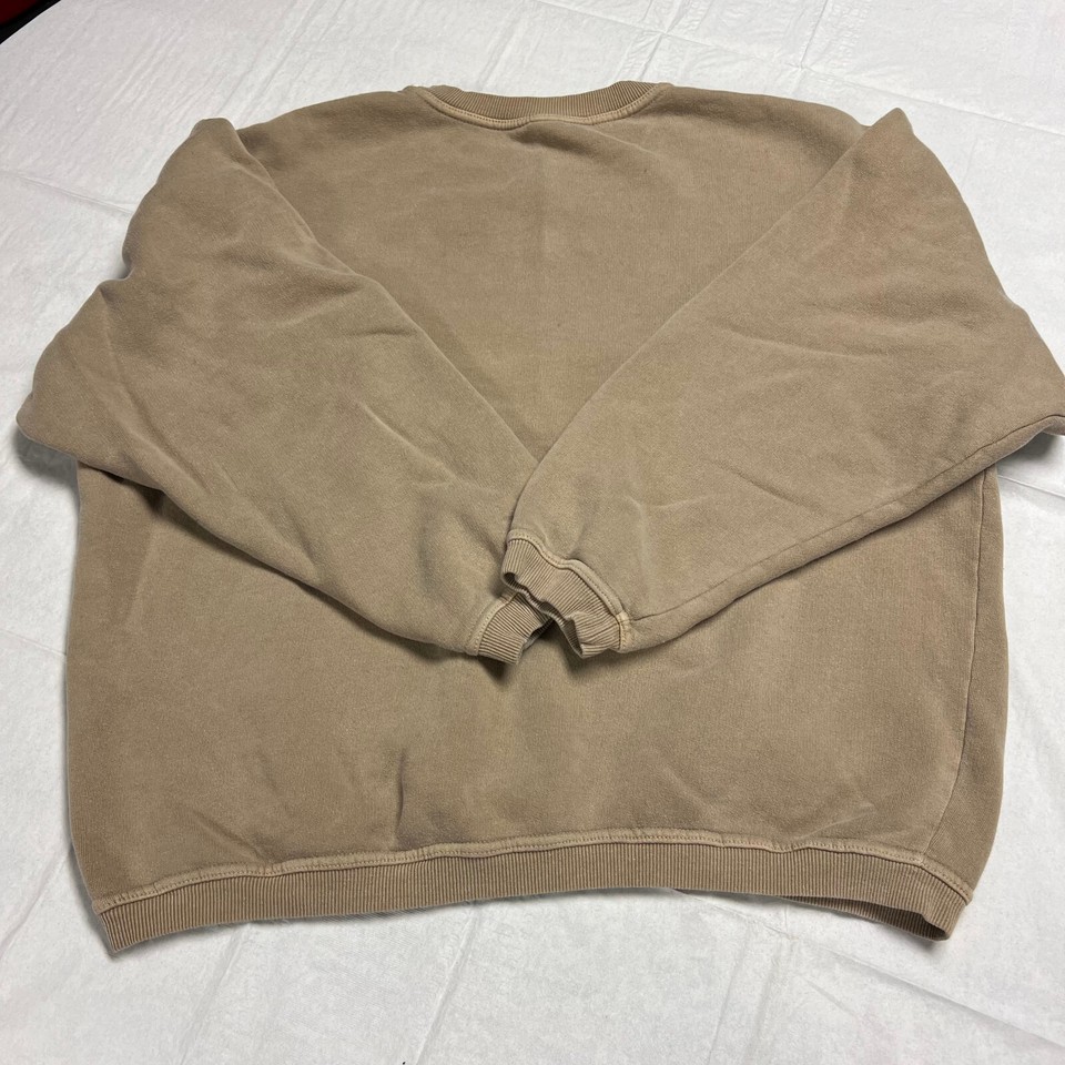 Alternative apparel Mens size XL beige long sleeve pullover shirt eBay
