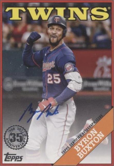 2023 Topps Series 1 - Byron Buxton #88BA-BBU - 1 of 1