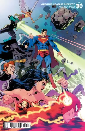 Justice League Infinity #1 Cvr B Scott Hepburn (DC, 2021) NM