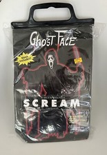 Vintage 1997 Easter Unlimited Fun World SCREAM Ghost Face Mask Costume NOS