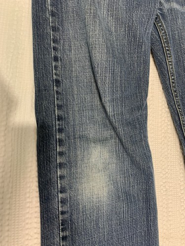 Levi Strauss 514 Red Tag Denim Jeans Waist 25” Inseam 27” Medium Blue - Picture 3 of 21