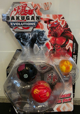 Spin Master - Bakugan Evolutions - Brawl Pack - RYERAZU - CIMOGA - NANO SLEDGE