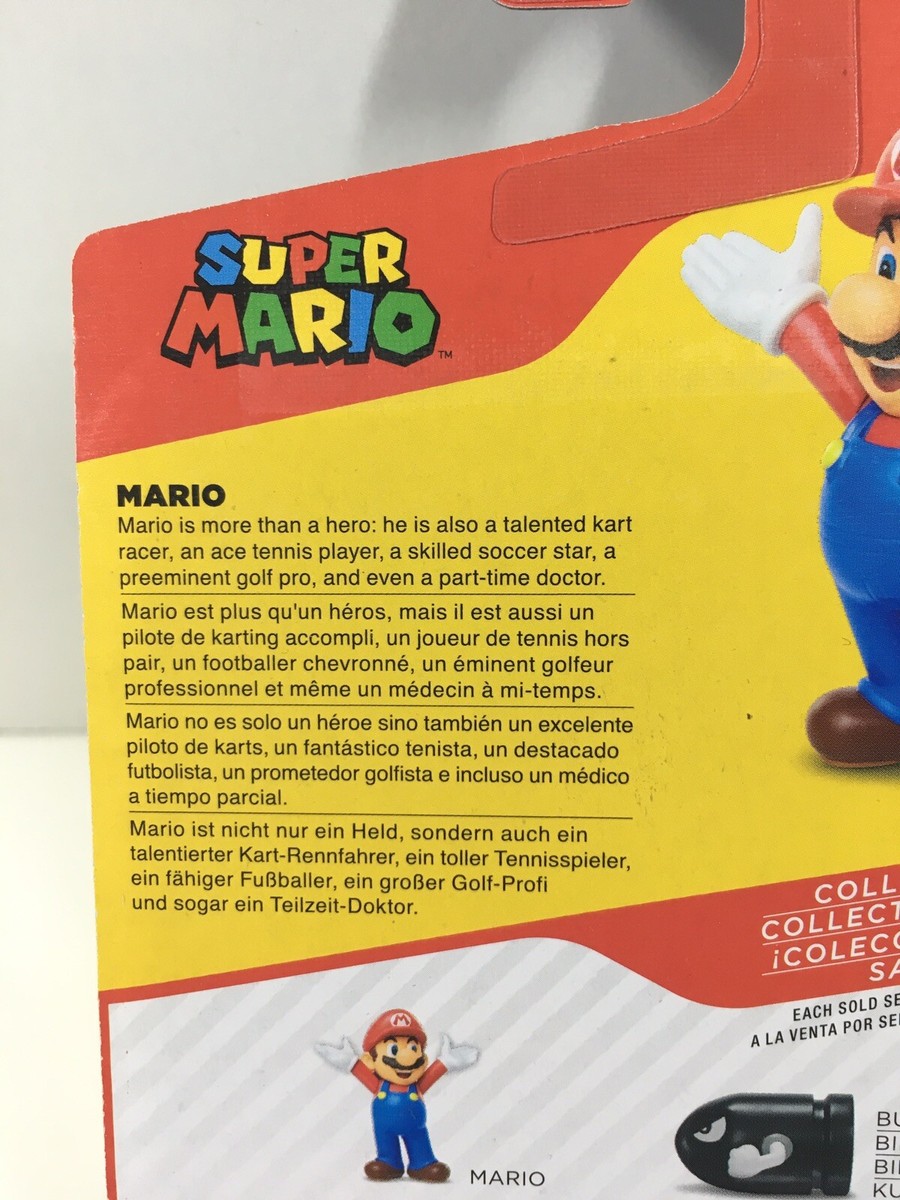 Mario Super Mario Open Arms 2 inch Nintendo New Toy 2021 3+