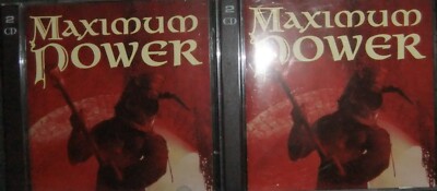 2 Doppel CD Maximum Power 1 2 3 4 Rock Musik The Troggs Golden Earing Dio Ufo