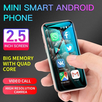 Unlocked 3G Mini 2.5'' Smart Phones Mobile Cell Phone Soyes XS11 Android Dual SIM
