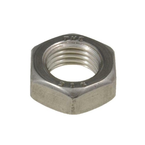 Pack Of 1 Stainless A4 316 Thin Lock Nut 5 8 X 18 TPI UNF ANSI B18 2 2 pack-of-1-stainless-a4-316-thin-lock-nut-5-8-x-18-tpi-unf-ansi-b18-2-2