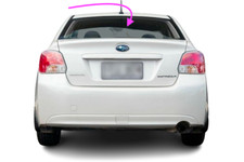 Fits: 2008-2014 Subaru Impreza 4D Sedan Back Rear Window Glass/Heated