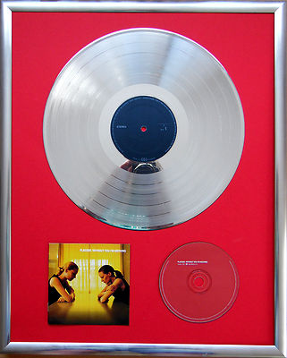 Placebo Without you gerahmte CD Cover +12''Vinyl goldene/platin Schallplatte