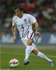 England Leighton Baines Autographed Signed 8x10 Photo COA A