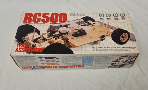 Team associated RC500 1\8 on road car , new sealed box- ultra rare vintage-