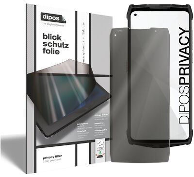 Blickschutzfolie für Ulefone Power Armor 13 9H Schutzfolie Sichtschutz Folie