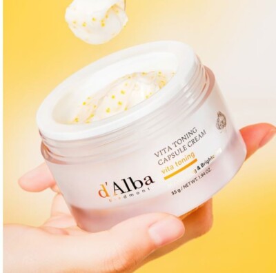 D'ALBA VITA Toning Capsule Cream 55g+6g Set