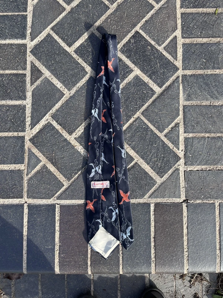 Corbata vintage Brittania Swan Foto 2 de 4