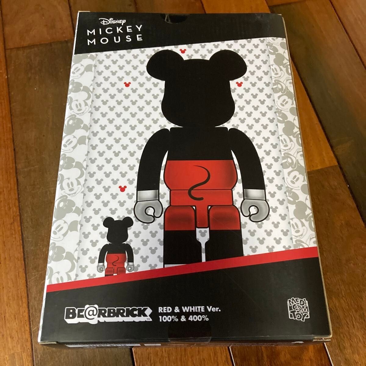 BE@RBRICK BAPE MICKEY MOUSE COLOR Ver. 100% & 400% Set BE@RBRICK BAPE MICKEY MOUSE COLOR Ver. 100% & 400% Set