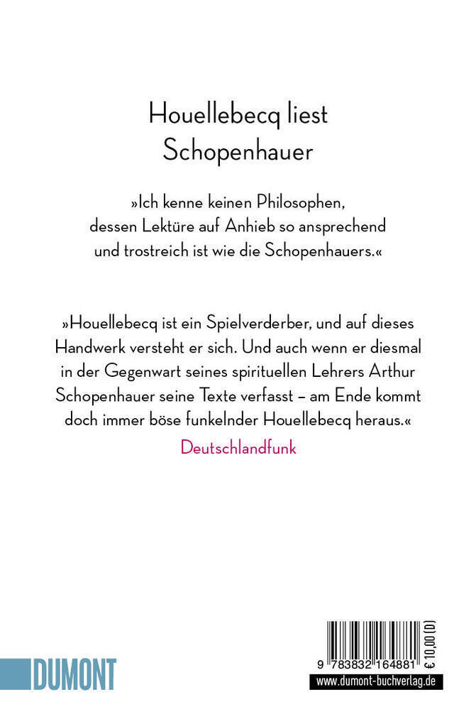 Thumbnail - In Schopenhauers Gegenwart | Michel Houellebecq | 2019 | Deutsch
