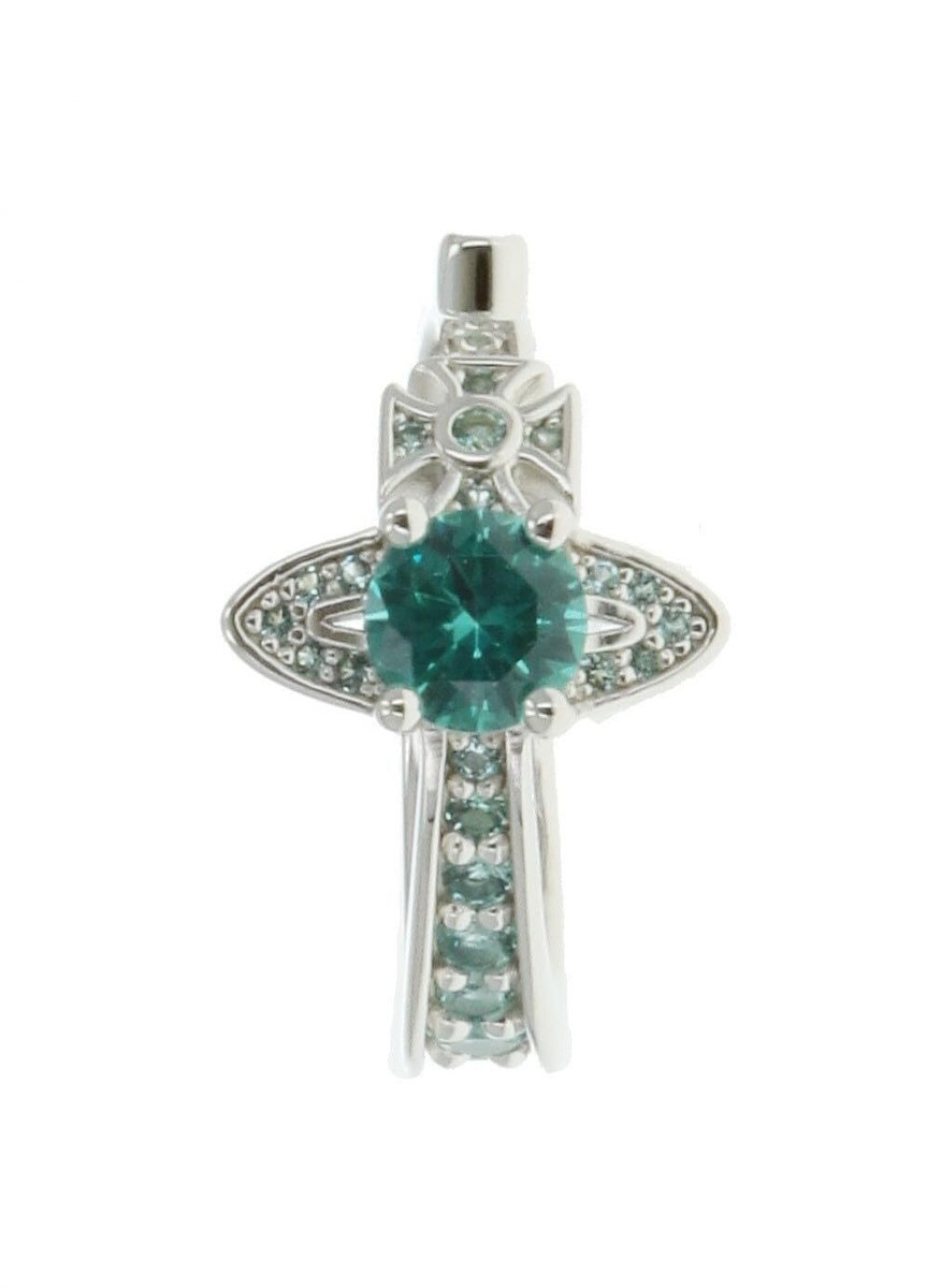 アクセサリー vivienne westwood MAITENA RING Maitena Ring in PLATINUM-GREY-CZ | Vivienne Westwood®