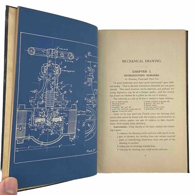 Audel's Mechanical Drawing by Oswald Gueth 1942 Vintage Textbook Theo Audel & Co