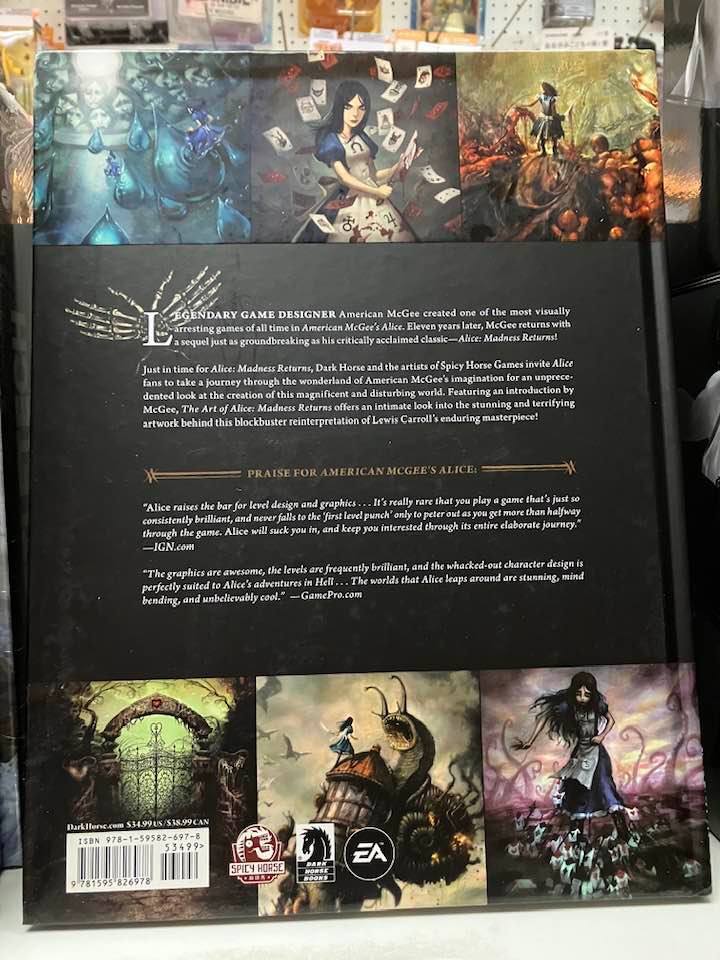 AMERICAN MCGEE The Art Of Alice Madness Returns 