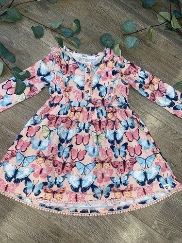 MANTARAY Girls Beautiful Pink Butterfly 