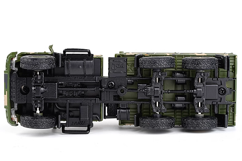 Camion Miniature JKM 1/64 - Modèle FAW MV3 6x6 Camouflage - Fini Détaillé - Neuf