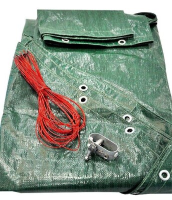 Pool Winterplane Rechteck 8,00 x 4,00m 180Gr./m² Abdeckplane