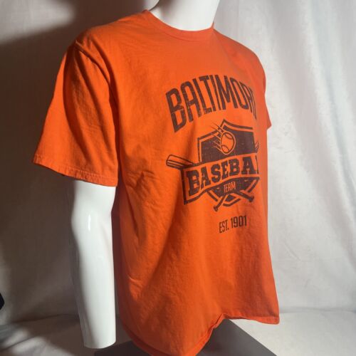 Camiseta naranja de béisbol manga corta para hombre Baltimore Orioles talla X-grande - Imagen 4 de 6